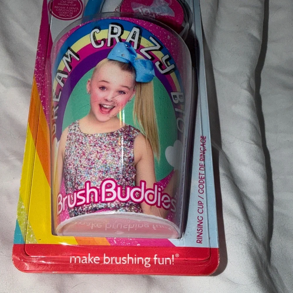 JoJo Siwa Blue Toothbrush and Colorful Cup Set‎